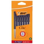 Bic Clic Original Ball Pen Blue 1.0MM 4 + 3 Free