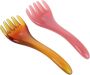 2 Piece Five Scalp Comb Portable Guasha Tool For Relaxation And Hair Spa