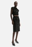 Belted Cargo Dress - Black