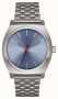 Nixon Time Teller Blue Dial / Light Gunmetal Stainless Steel Unisex Watch| A0455160-00
