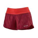 Womens Strider Shorts - 3 1 2 In. - Fast Quilt Emboss: Roamer Red XL