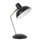 Edison Metal Table Lamp Black