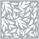 Stencil Willow Leaf