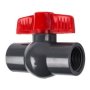 Pvc Ball Valve Bulk Pack Of 2 65MM 2-1/2 Bsp