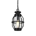 Cooper Glass And Metal Pendant Light