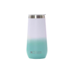Lizzard Flute 270ML Assorted - Mint White Ombre