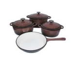 7 Piece Cast Iron Cookware Set