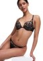 Embroidery Lace Padded Underwire Push Up Bra A - D