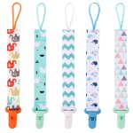 Keep Your Baby's Pacifier & Teethers Securely Attached: Baby Pacifier Holder Clip For Boys & Girls Halloween Thanksgiving Christ