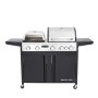 Cadac Born Free Inkulu 3-IN-1 Gas Braai With Pizza Oven - Silver