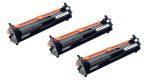 Hp CF217A 17A 17 17A 217 217A Compatible Black Toner Cartridge - Combo X 3
