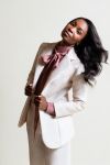 Tuxedo Jacket - 42 Ivory Shimmer