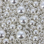 Silver Metallic Ball Mix 30 G
