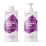 Natural Bathtime Pack 1 X Fragrance-free Bubble Bath 1 Litre And 1 X Shower Balm 500ML - Eco-friendly For The Whole Family