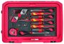 Teng Tools 54PC Screwdriver & Hex/torx Key Set In Eva Foam With Metric Measuring Tape