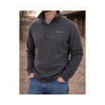 Mens Elite 1 4 Button French Knit Jacket Olive Melange