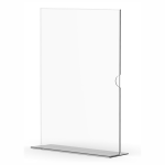 Acrylic Menu Holder A4 Double Sided Portrait - Box Of 5