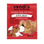 Vondis Natural Beef & Tripe Dog Food 500G