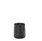 Genware Black Vintage Steel Jug 150ML