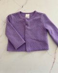 Jolly Tot Purple Cardigan 6 12M