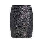 Sequins Tweed Skirt – Herringbone Sequins