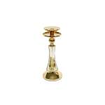 Large - Short Glass Candle Holder