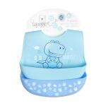 Baby 2 Pack Silicone Bibs Dinosaur