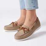 Yarmouth Leather Flats - Sand - 8