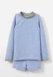 Cotton On Flynn Rash Vest And Billy Boyleg Trunk Set - Dusk Blue vanilla Texture