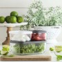 405ML Rectangular Food Container With Grey Lid