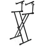 Frameworks Deluxe 2-TIER X-style Keyboard Stand