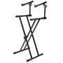 Frameworks Deluxe 2-TIER X-style Keyboard Stand