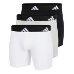 Adidas Men's Flex Cotton 3 Pack Boxer