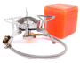 Lightweight Camping Gas Stove + Butane Gas Adapter