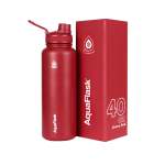 1182ML Flask Cherry Red