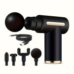 1PC Massage Gun Deep Tissue Muscle Massager Handheld Percussion Massager For Body Back And Neck