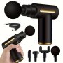 1PC Massage Gun Deep Tissue Muscle Massager Handheld Percussion Massager For Body Back And Neck