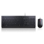 Lenovo 4X30L79883 Keyboard And Mouse Combo USB Qwerty Us English Black