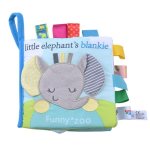 Soft Baby Label Cloth Book - Little Crab's Adventure