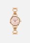 Ted Baker Recycled Sst Rose Gold Case Pink Magnolia Dial Sst - Rose Gold Chain