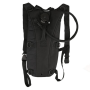 2.5L Tactical Outdoor Hydration Water Backpack Bag With Bladder - Black