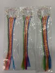 Hair Extentions Colorful Pleated