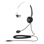 Calltel T400 Mono-ear Noise-cancelling Headset – Single 3.5MM Jack