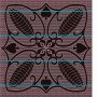 Khotso - Ntjhe Poone Brown/pink/peacock - 110 X 130 Cm MINI
