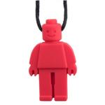 Sensory Chewable Necklace Brick Buddy - Red