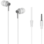 Genesis Series 3.5MM Wired Earphones No MIC - White PR-1002-WH