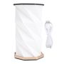 Foldable Paper Lantern Table Lamp Black
