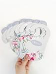 Wooden Closet Dividers - Floral - Afrikaans