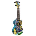 Mahalo Art II Series Soprano Ukulele : Grafitti