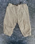 H&m White Checked Shorts 6 9M